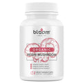 Bloom Health Reishi Mushroom Capsules Organic Ganoderma Lucidum for Immune Support Cardio Health and Energy – Gluten Free Non-GMO Vegan-Friendly 1000mg Reishi Mushroom Extract (120 Capsules)