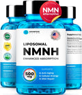 AdvantageNutra NMN Supplement Alternative - NMNH (Dihydronicotinamide Mononucleotide) 500mg Per Serving 60 Count (30 Servings) NAD Supplement to Boost NAD+ Levels