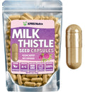 Milk Thistle Seed Capsules - 180 Count (3 Month Supply) Premium Milk Thistle Supplement Rich in Silymarin to Support the Liver and Digestion - Pure Non-GMO Cardo Mariano Milk Thistle Pills