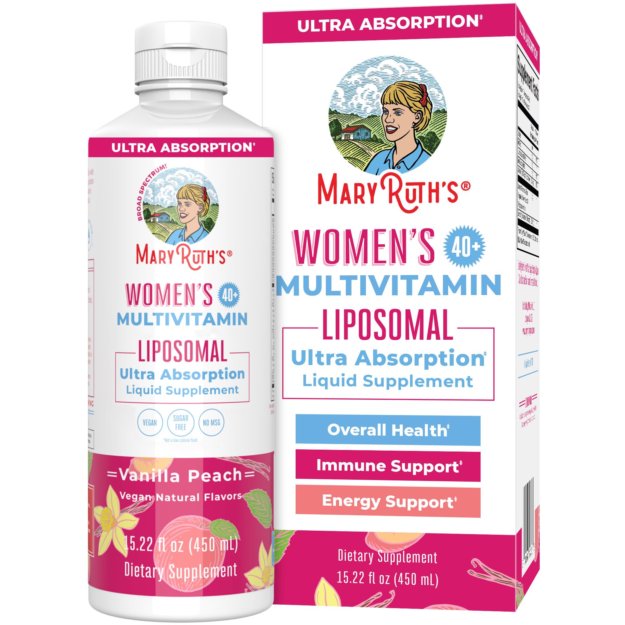 MaryRuth Organics Multivitamin for Women 40+