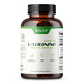 Snap L Arginine Capsules - Blood Circulation Supplements with Nitrosigine & L Citrulline for Natural Energy Increase Blood Flow & Muscle Growth Herbs for Cardio Health (60 Capsules)
