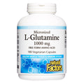 Natural Factors Micronized L-Glutamine 1000 mg Supports Muscles and Immune Function 180 Capsules