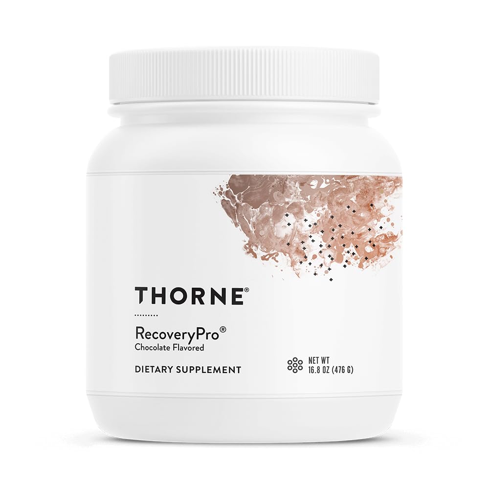THORNE RecoveryPro - Whey Protein Muscle Recovery Supplement - Support Nutrition Workout Performance & Sleep - NSF Certified for Sport - 12 Servings - 16.7 Oz