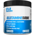 Evlution Nutrition L-Glutamine 5000 5g Pure L Glutamine Per Serving Post Workout Vegan Gluten-Free Unflavored Powder (60 Servings)